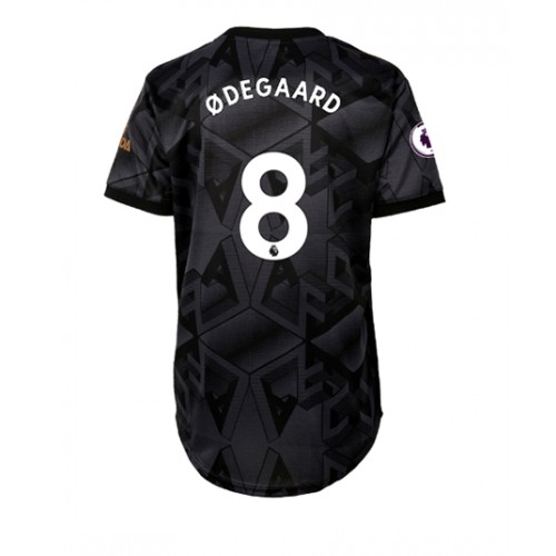 Fotbalové Dres Arsenal Martin Odegaard #8 Dámské Venkovní 2022-23 Krátký Rukáv